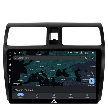 Navigatie Suzuki Swift (2003-2010), Android, Z-Octacore / 8GB RAM + 256GB ROM, 9 Inch - AD-BGZ9008+AD-BGRKIT301