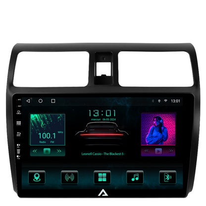 Navigatie Suzuki Swift (2003-2010), Android, A-Octacore / 4GB RAM + 64GB ROM, 10.1 Inch - AD-BGA10004+AD-BGRKIT301