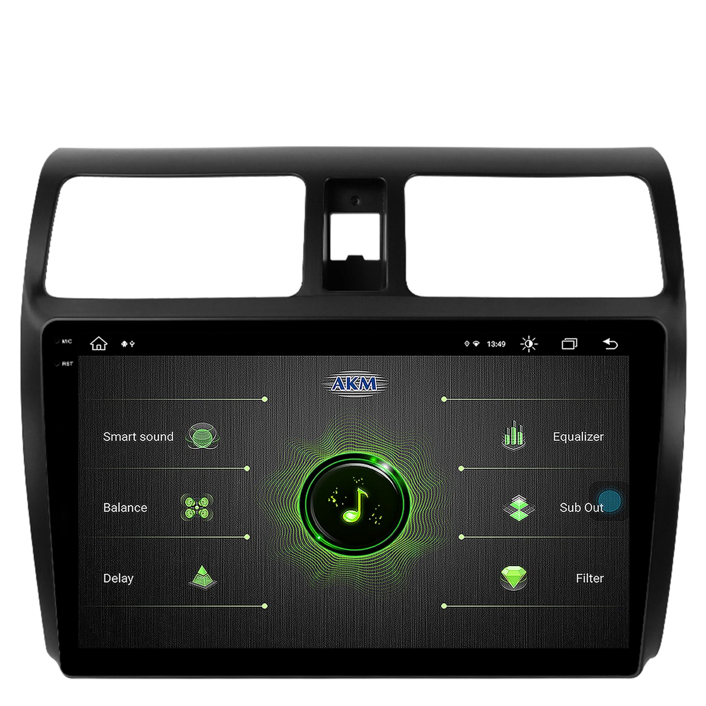 Navigatie Suzuki Swift (2003-2010), Android, V-Octacore / 4GB RAM + 64GB ROM, 9.5 Inch - AD-BGV9004+AD-BGRKIT301