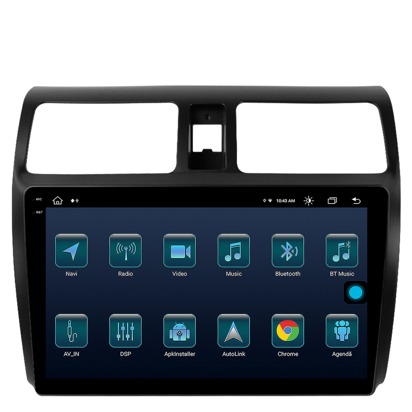Navigatie Suzuki Swift (2003-2010), Android, X-Octacore / 8GB RAM + 256GB ROM, 9.5 Inch - AD-BGX9008+AD-BGRKIT301