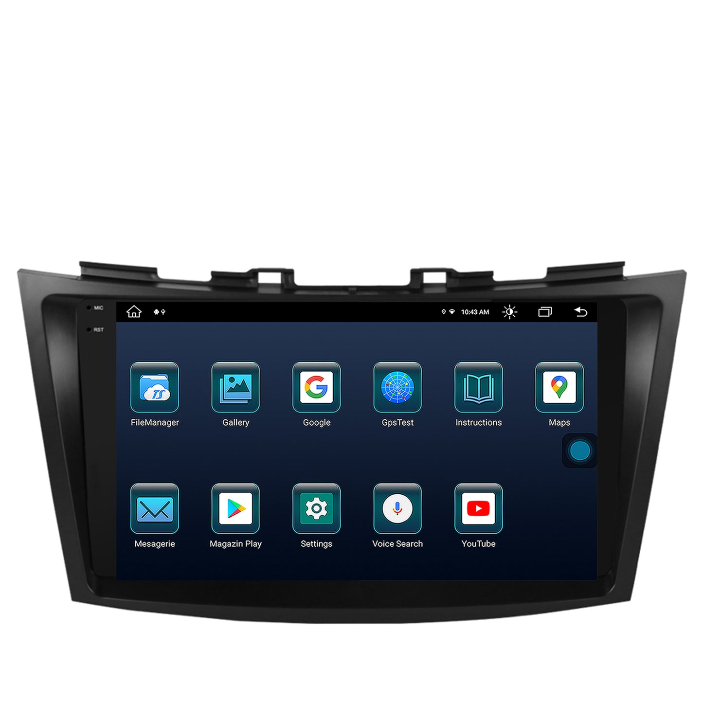 Navigatie Suzuki Swift (2011-2017), Android, X-Octacore / 8GB RAM + 256GB ROM, 9.5 Inch - AD-BGX9008+AD-BGRKIT304
