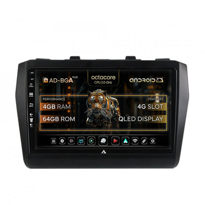 Navigatie Suzuki Swift (2017+), Android, A-Octacore / 4GB RAM + 64GB ROM, 9 Inch - AD-BGA9004+AD-BGRKIT085