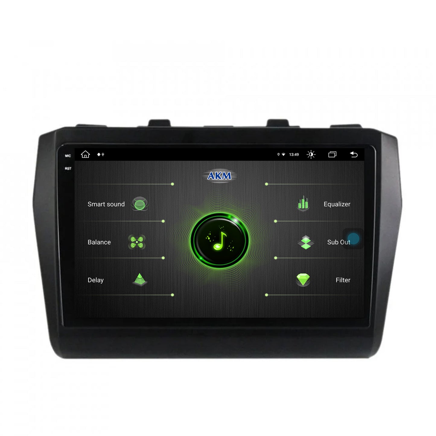 Navigatie Suzuki Swift (2017+), Android, V-Octacore / 4GB RAM + 64GB ROM, 9.5 Inch - AD-BGV9004+AD-BGRKIT085