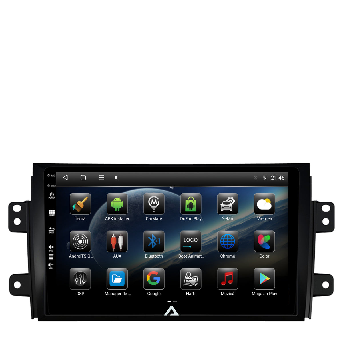 Navigatie Suzuki SX4 / Fiat Sedici, Android, E-Octacore / 2GB RAM + 32GB ROM, 9 Inch - AD-BGE9002+AD-BGRKIT307