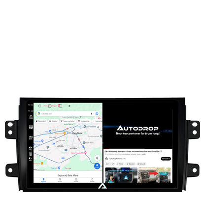 Navigatie Suzuki SX4 / Fiat Sedici, Android, E-Octacore / 2GB RAM + 32GB ROM, 9 Inch - AD-BGE9002+AD-BGRKIT307