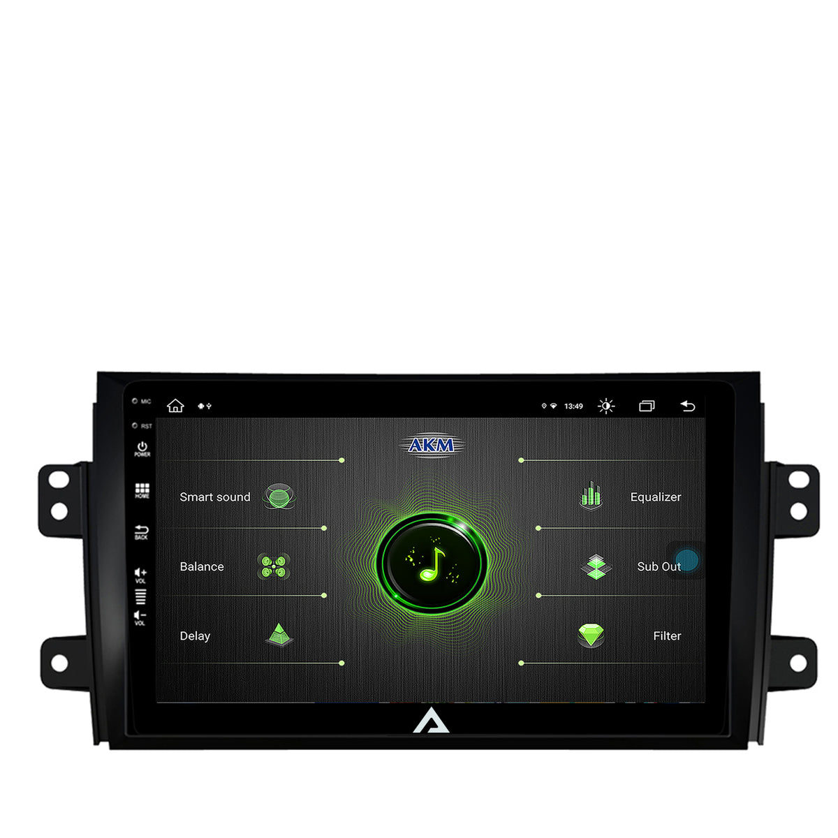 Navigatie Suzuki SX4 / Fiat Sedici, Android, Z-Octacore / 8GB RAM + 256GB ROM, 9 Inch - AD-BGZ9008+AD-BGRKIT307