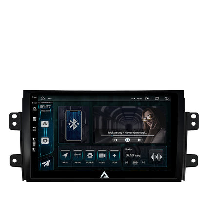 Navigatie Suzuki SX4 / Fiat Sedici, Android, Z-Octacore / 8GB RAM + 256GB ROM, 9 Inch - AD-BGZ9008+AD-BGRKIT307