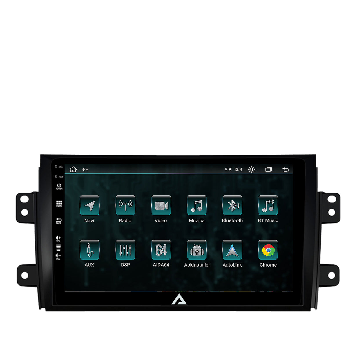 Navigatie Suzuki SX4 / Fiat Sedici, Android, Z-Octacore / 8GB RAM + 256GB ROM, 9 Inch - AD-BGZ9008+AD-BGRKIT307