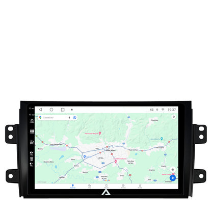 Navigatie Suzuki SX4 / Fiat Sedici, Android, A-Octacore / 4GB RAM + 64GB ROM, 9 Inch - AD-BGA9004+AD-BGRKIT307