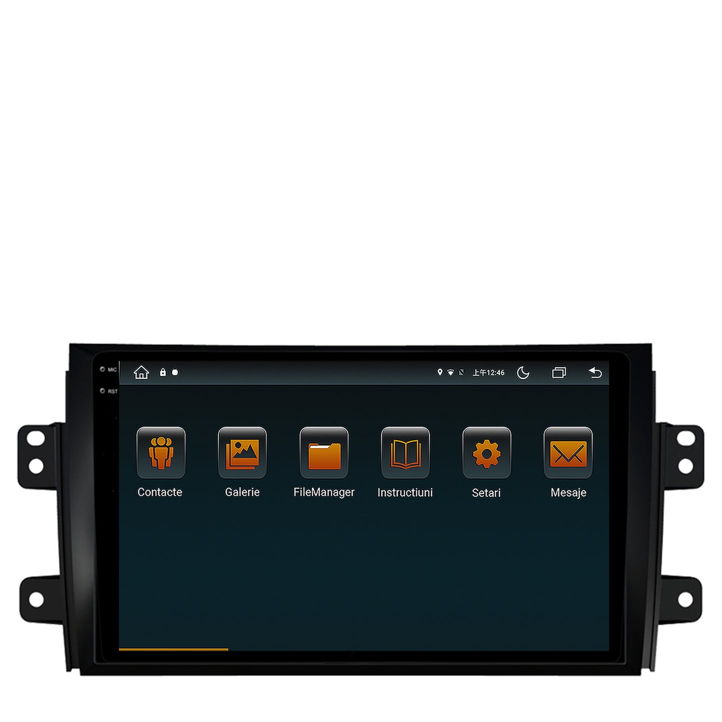 Navigatie Suzuki SX4 / Fiat Sedici, Android, V-Octacore / 4GB RAM + 64GB ROM, 9.5 Inch - AD-BGV9004+AD-BGRKIT307