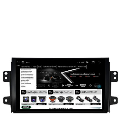 Navigatie Suzuki SX4 / Fiat Sedici, Android, X-Octacore / 8GB RAM + 256GB ROM, 9.5 Inch - AD-BGX9008+AD-BGRKIT307