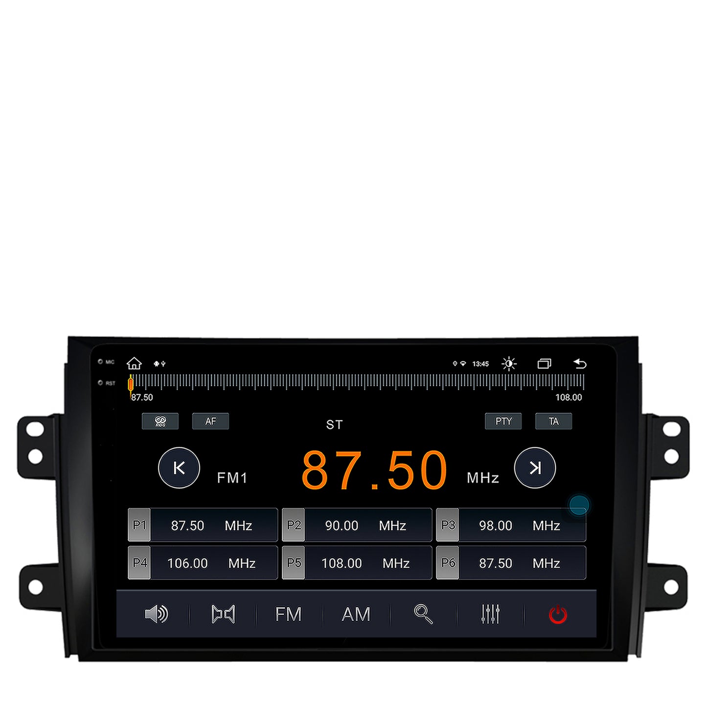 Navigatie Suzuki SX4 / Fiat Sedici, Android, X-Octacore / 8GB RAM + 256GB ROM, 9.5 Inch - AD-BGX9008+AD-BGRKIT307