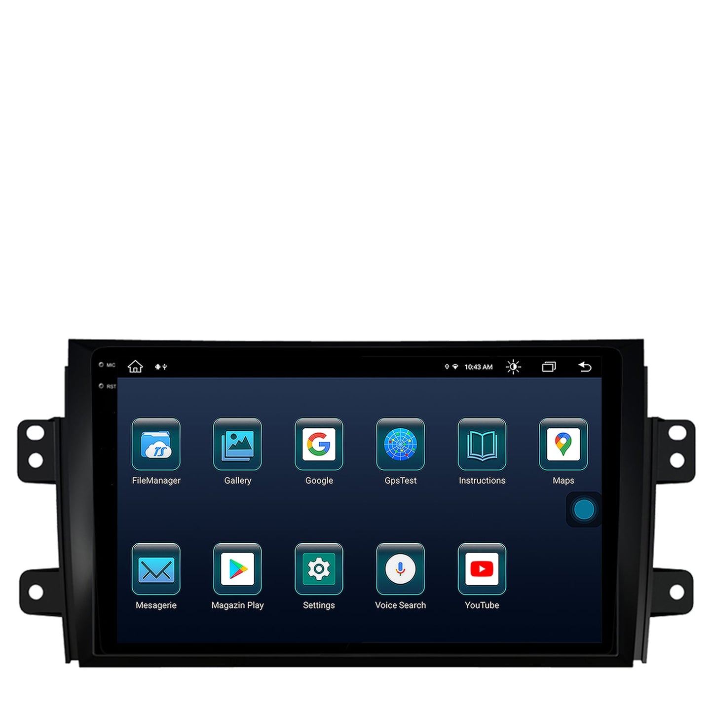 Navigatie Suzuki SX4 / Fiat Sedici, Android, X-Octacore / 8GB RAM + 256GB ROM, 9.5 Inch - AD-BGX9008+AD-BGRKIT307