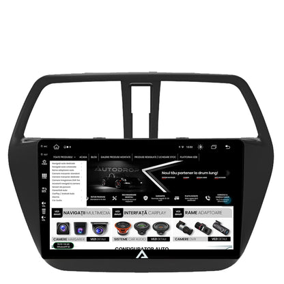 Navigatie Suzuki SX4 S-Cross (2014-2020), Android, Z-Octacore / 8GB RAM + 256GB ROM, 9 Inch - AD-BGZ9008+AD-BGRKIT305