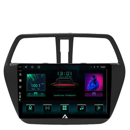 Navigatie Suzuki SX4 S-Cross (2014-2020), Android, A-Octacore / 4GB RAM + 64GB ROM, 9 Inch - AD-BGA9004+AD-BGRKIT305