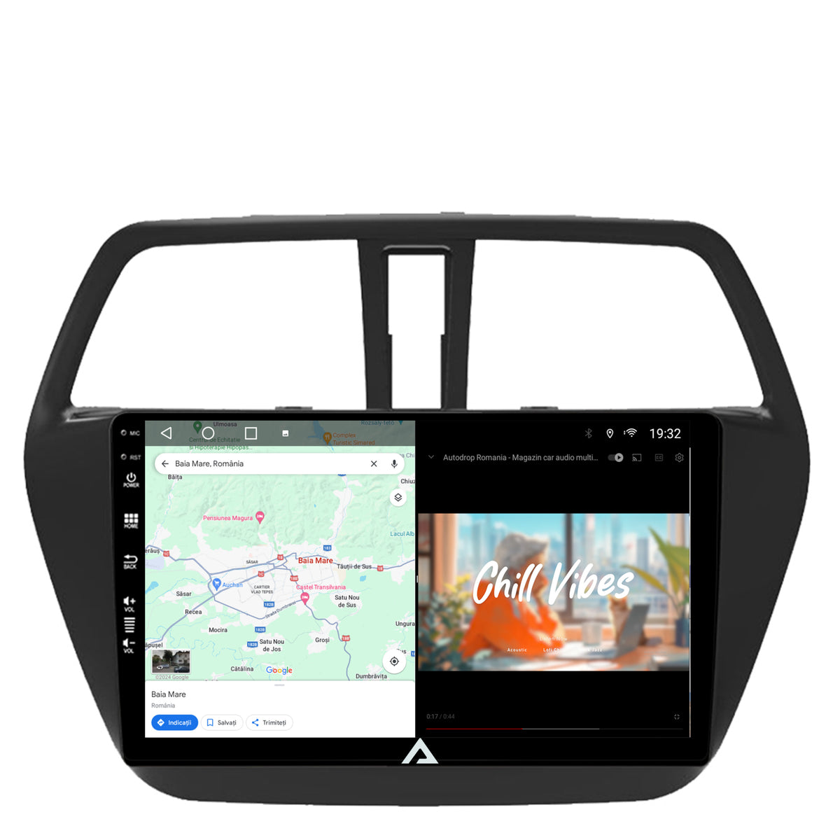 Navigatie Suzuki SX4 S-Cross (2014-2020), Android, A-Octacore / 4GB RAM + 64GB ROM, 9 Inch - AD-BGA9004+AD-BGRKIT305
