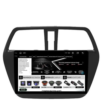 Navigatie Suzuki SX4 S-Cross (2014-2020), Android, V-Octacore / 4GB RAM + 64GB ROM, 9.5 Inch - AD-BGV9004+AD-BGRKIT305