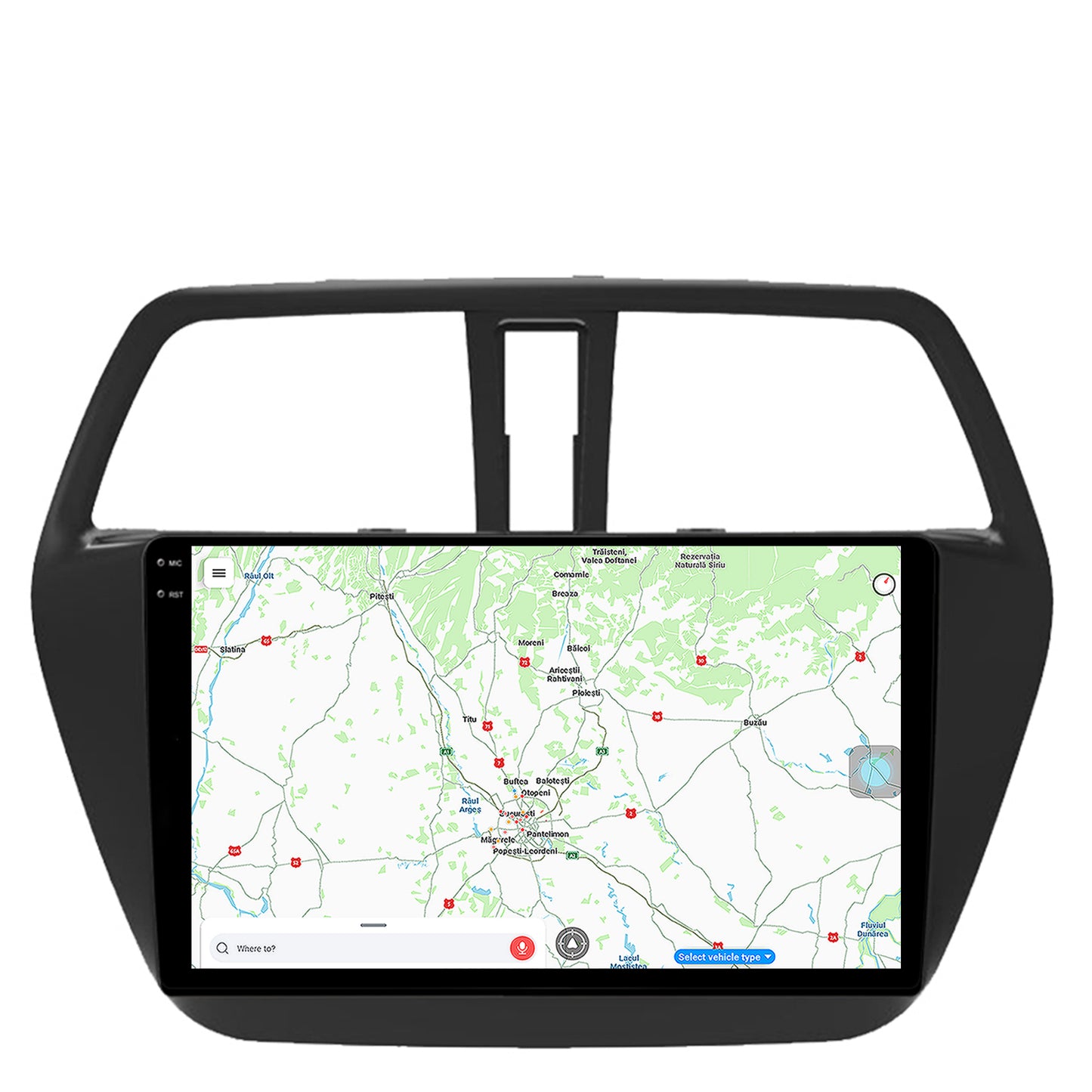 Navigatie Suzuki SX4 S-Cross (2014-2020), Android, V-Octacore / 4GB RAM + 64GB ROM, 9.5 Inch - AD-BGV9004+AD-BGRKIT305