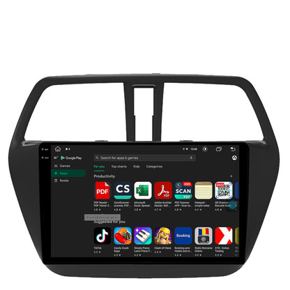 Navigatie Suzuki SX4 S-Cross (2014-2020), Android, V-Octacore / 4GB RAM + 64GB ROM, 9.5 Inch - AD-BGV9004+AD-BGRKIT305