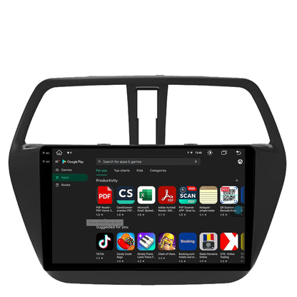 Navigatie Suzuki SX4 S-Cross (2014-2020), Android, X-Octacore / 8GB RAM + 256GB ROM, 9.5 Inch - AD-BGX9008+AD-BGRKIT305