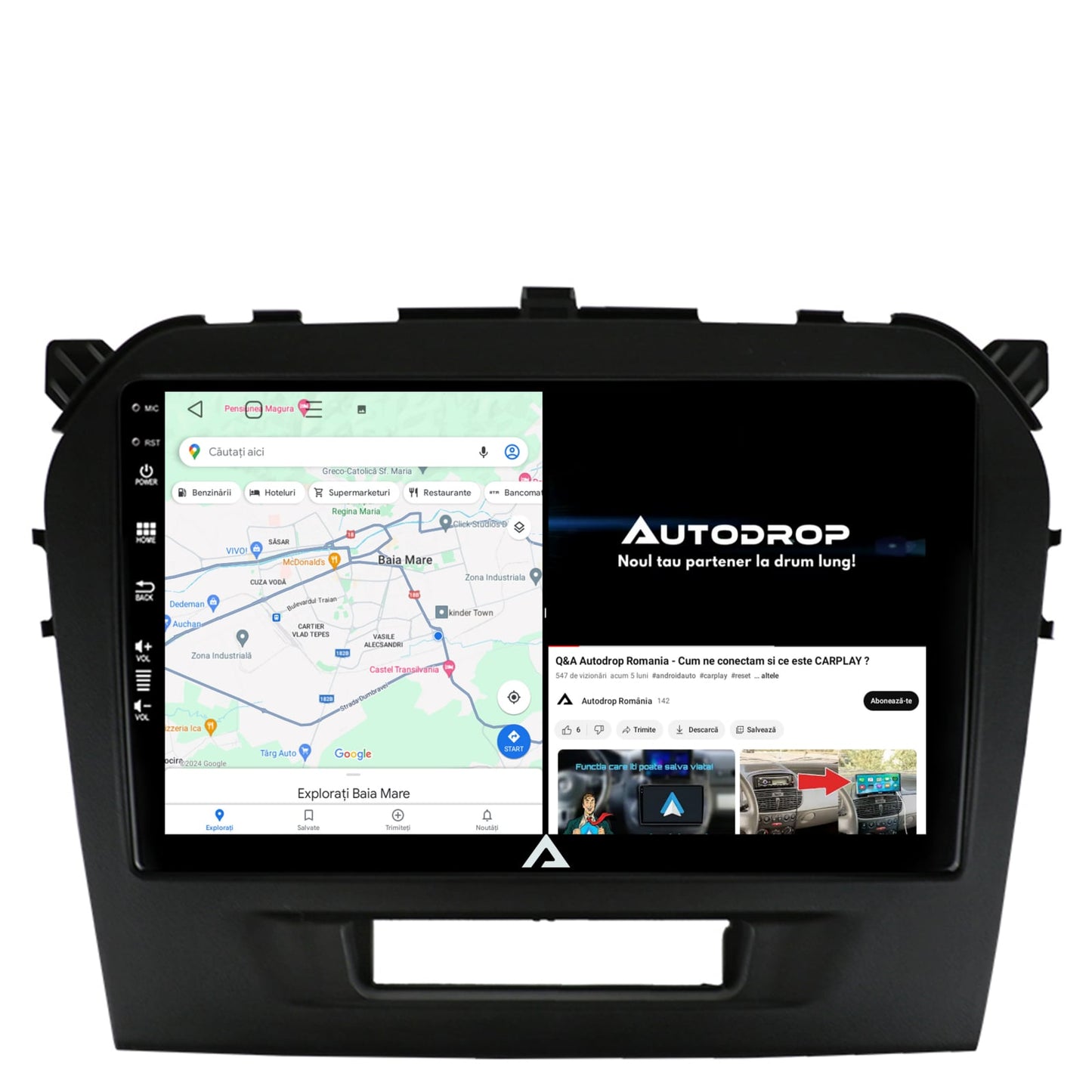 Navigatie Suzuki Vitara (2015+), Android, P-Octacore / 2GB RAM + 32GB ROM, 9 Inch - AD-BGP9002+AD-BGRKIT299