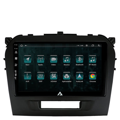 Navigatie Suzuki Vitara (2015+), Android, Z-Octacore / 8GB RAM + 256GB ROM, 9 Inch - AD-BGZ9008+AD-BGRKIT299