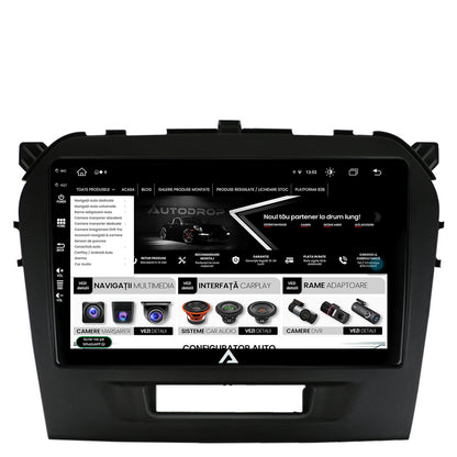 Navigatie Suzuki Vitara (2015+), Android, Z-Octacore / 8GB RAM + 256GB ROM, 9 Inch - AD-BGZ9008+AD-BGRKIT299