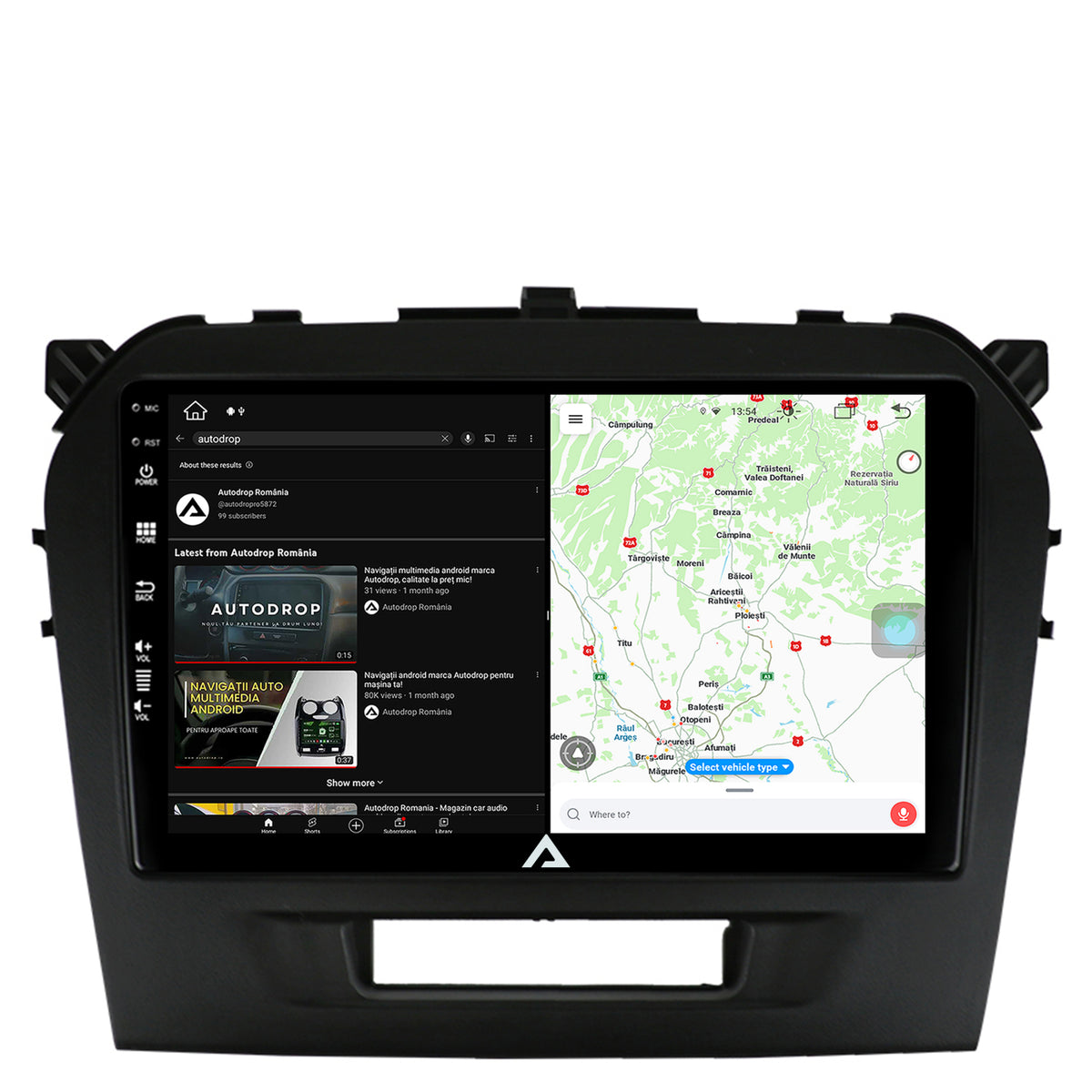 Navigatie Suzuki Vitara (2015+), Android, Z-Octacore / 8GB RAM + 256GB ROM, 9 Inch - AD-BGZ9008+AD-BGRKIT299