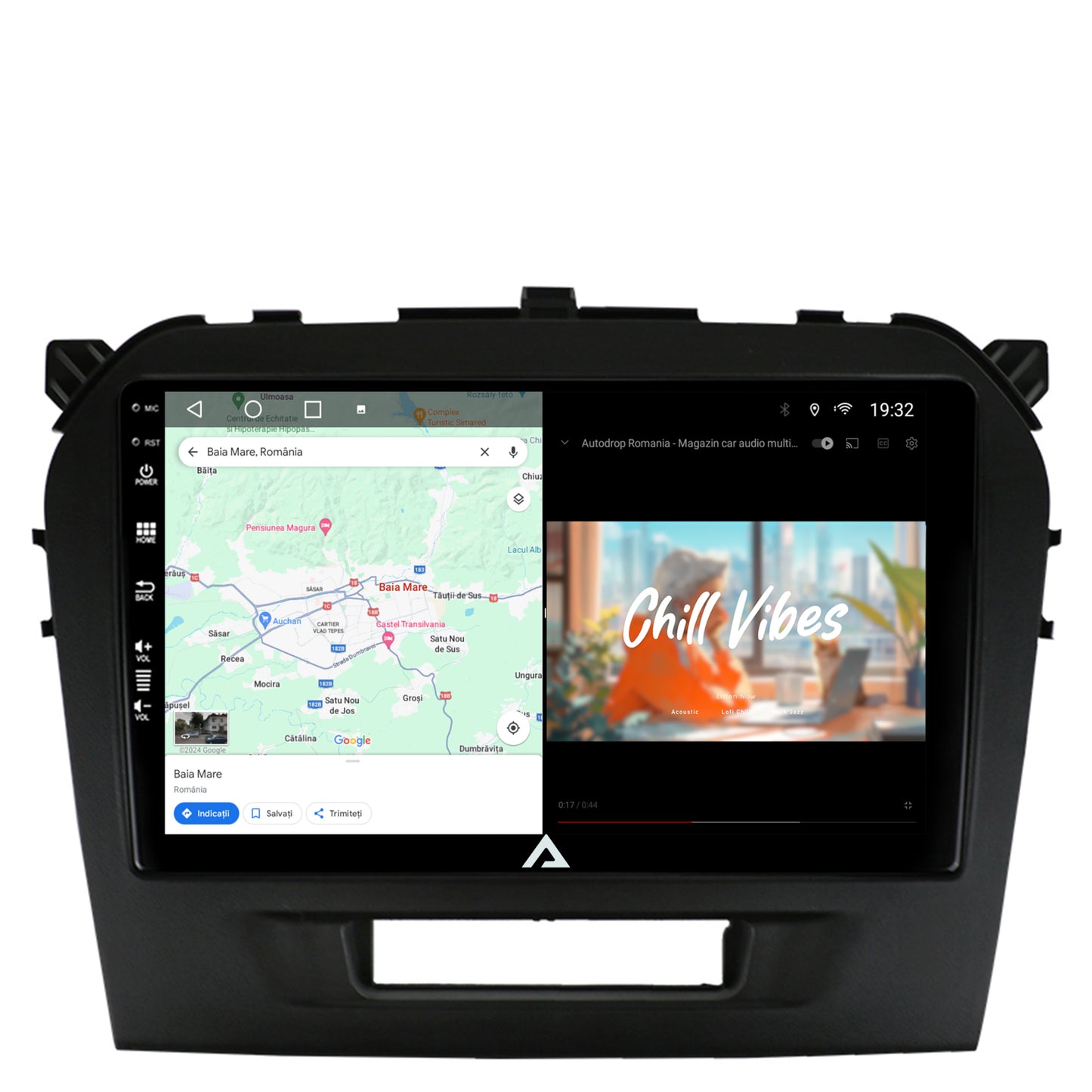Navigatie Suzuki Vitara (2015+), Android, A-Octacore / 4GB RAM + 64GB ROM, 9 Inch - AD-BGA9004+AD-BGRKIT299