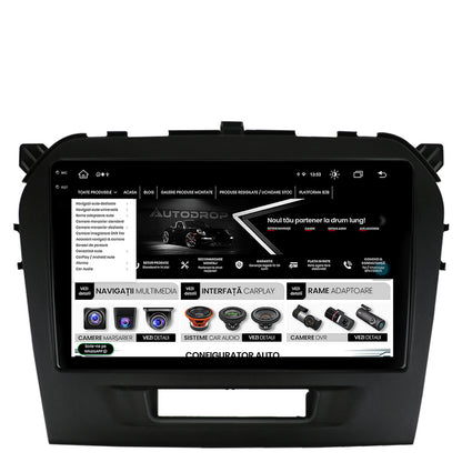 Navigatie Suzuki Vitara (2015+), Android, V-Octacore / 4GB RAM + 64GB ROM, 9.5 Inch - AD-BGV9004+AD-BGRKIT299
