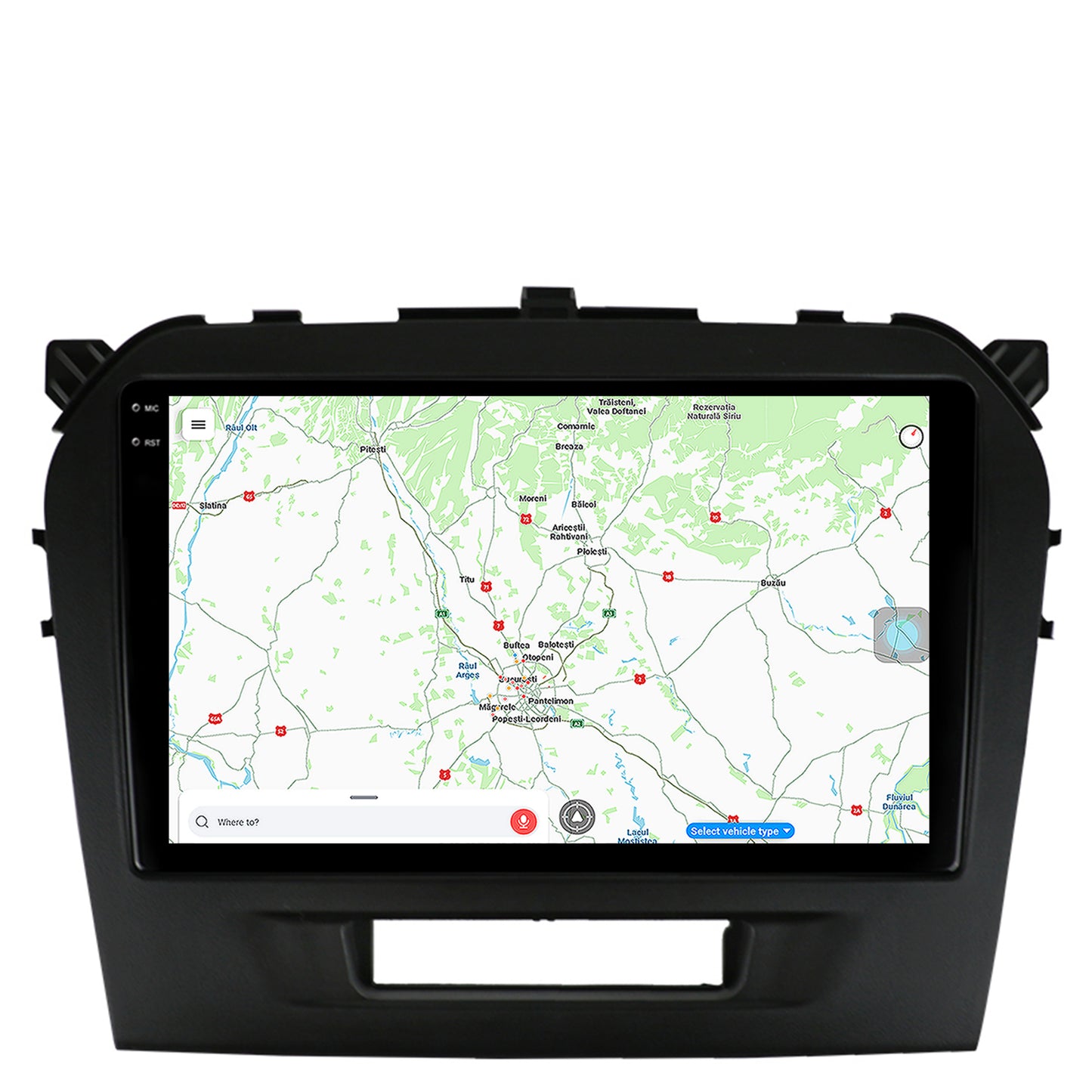 Navigatie Suzuki Vitara (2015+), Android, V-Octacore / 4GB RAM + 64GB ROM, 9.5 Inch - AD-BGV9004+AD-BGRKIT299