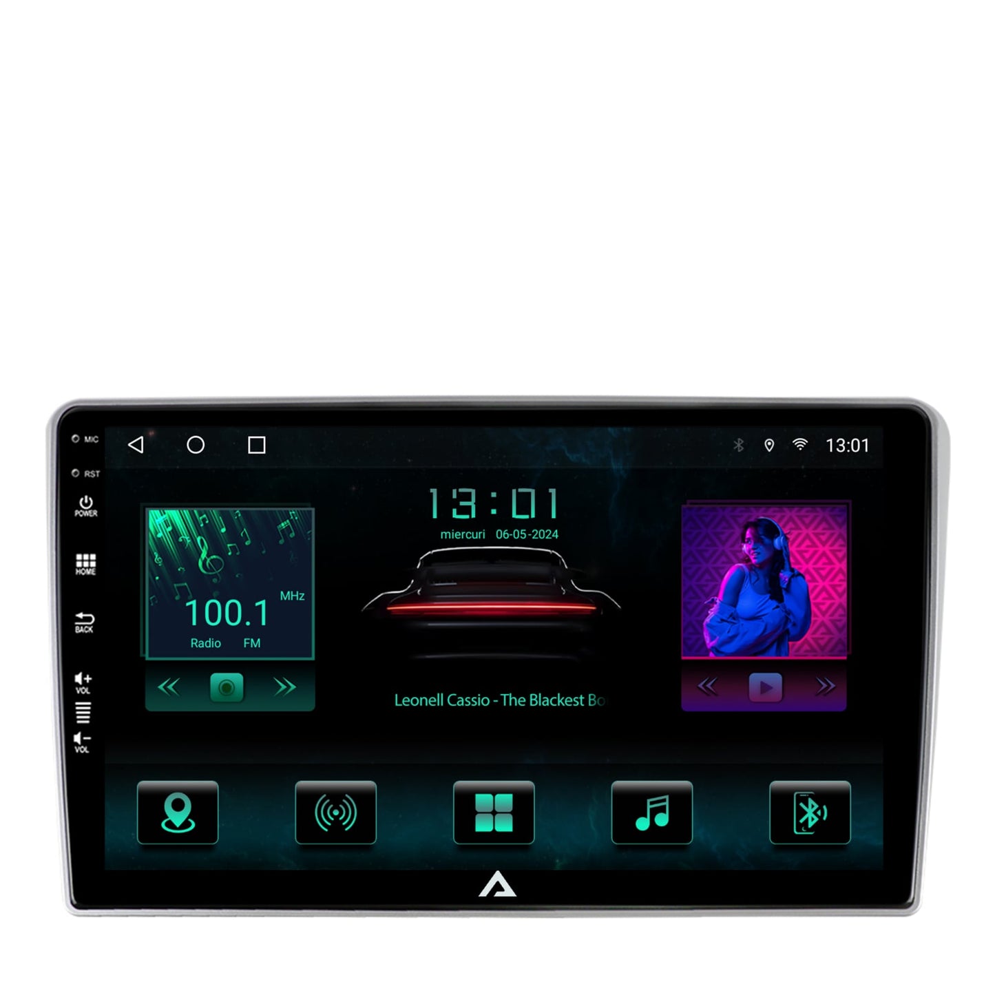 Navigatie Toyota Auris (2006-2012), Android, A-Octacore / 4GB RAM + 64GB ROM, 9 Inch - AD-BGA9004+AD-BGRKIT091V2