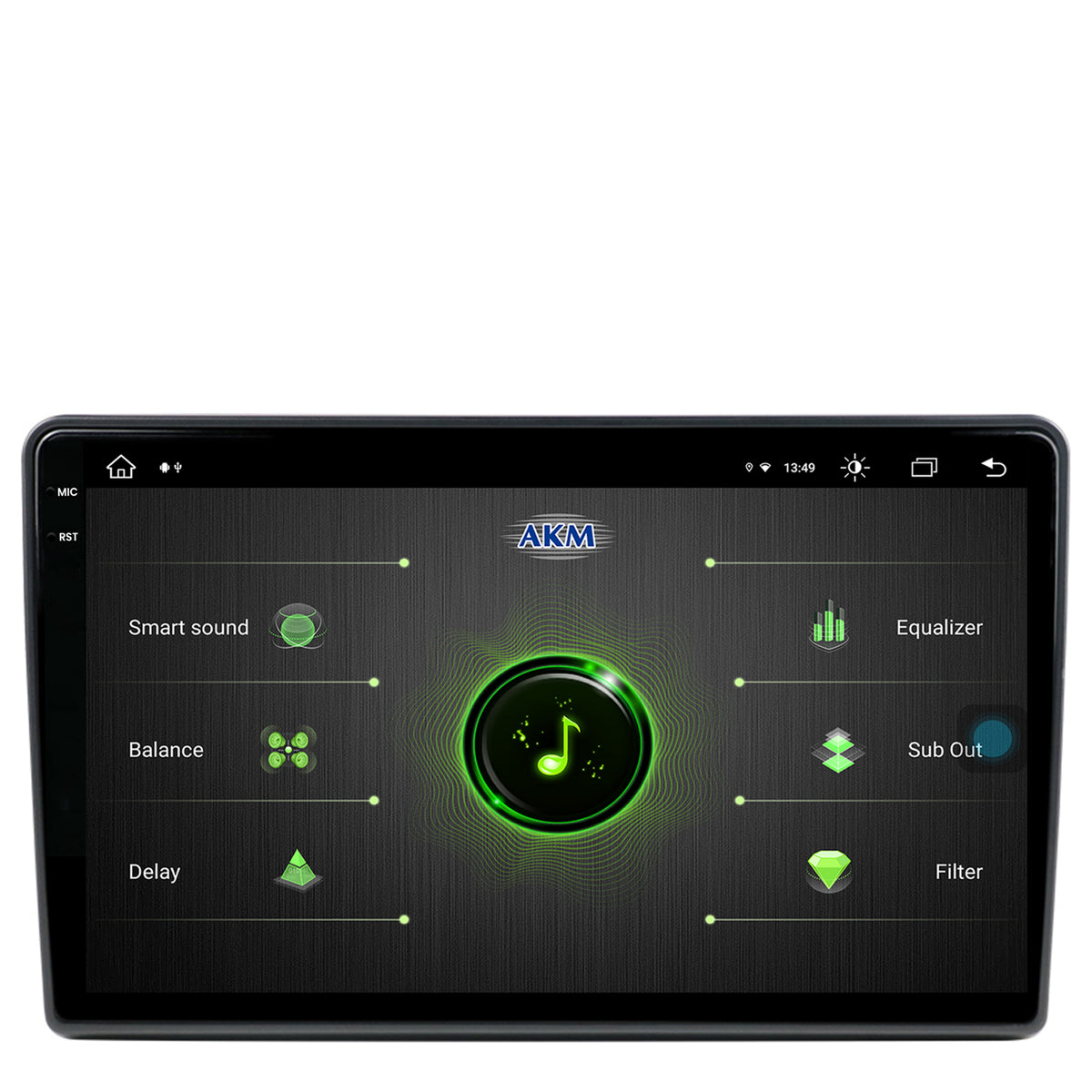 Navigatie Toyota Auris (2006-2012), Android, V-Octacore / 4GB RAM + 64GB ROM, 9.5 Inch - AD-BGV9004+AD-BGRKIT091V2