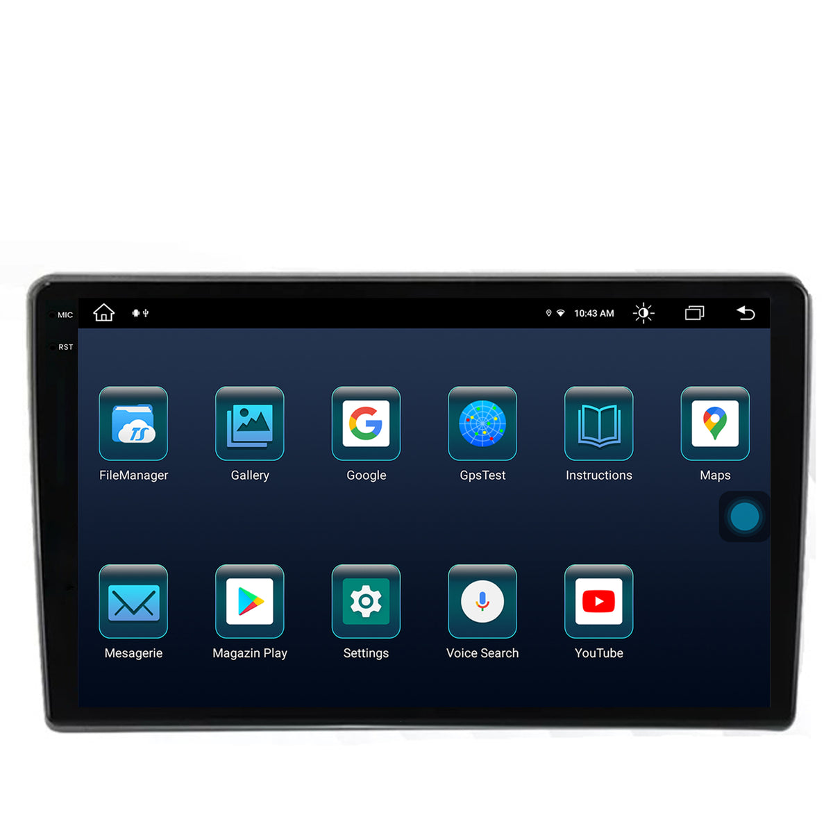 Navigatie Toyota Auris (2012-2014), Android, X-Octacore / 8GB RAM + 256GB ROM, 9.5 Inch - AD-BGX9008+AD-BGRKIT090