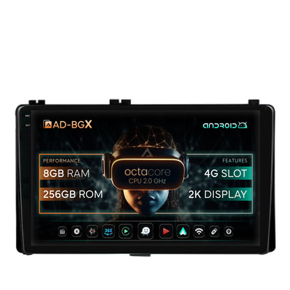 Navigatie Toyota Auris/ Corolla (2016-2018), Android, X-Octacore / 8GB RAM + 256GB ROM, 9.5 Inch - AD-BGX9008+AD-BGRKIT089AV2