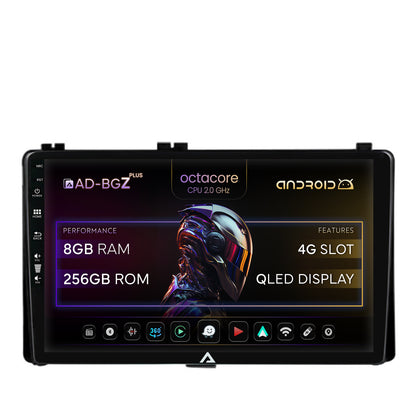 Navigatie Toyota Auris/ Corolla (2016-2018), Android, Z-Octacore / 8GB RAM + 256GB ROM, 9 Inch - AD-BGZ9008+AD-BGRKIT089AV2