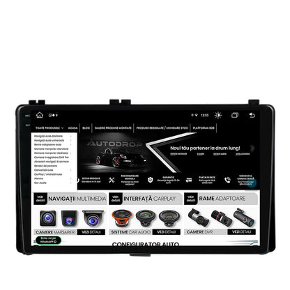 Navigatie Toyota Auris/ Corolla (2016-2018), Android, V-Octacore / 4GB RAM + 64GB ROM, 9.5 Inch - AD-BGV9004+AD-BGRKIT089AV2