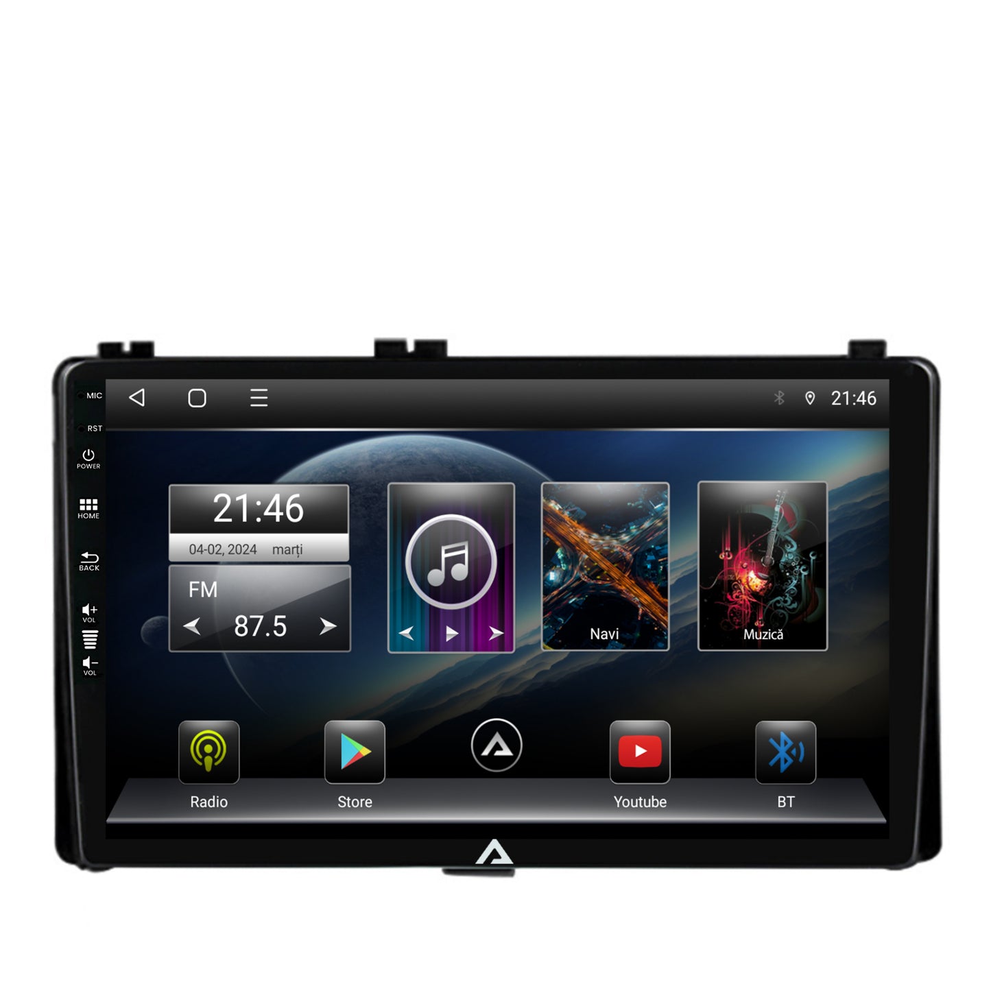 Navigatie Toyota Auris/ Corolla (2016-2018), Android, P-Octacore / 2GB RAM + 32GB ROM, 9 Inch - AD-BGP9002+AD-BGRKIT089AV2