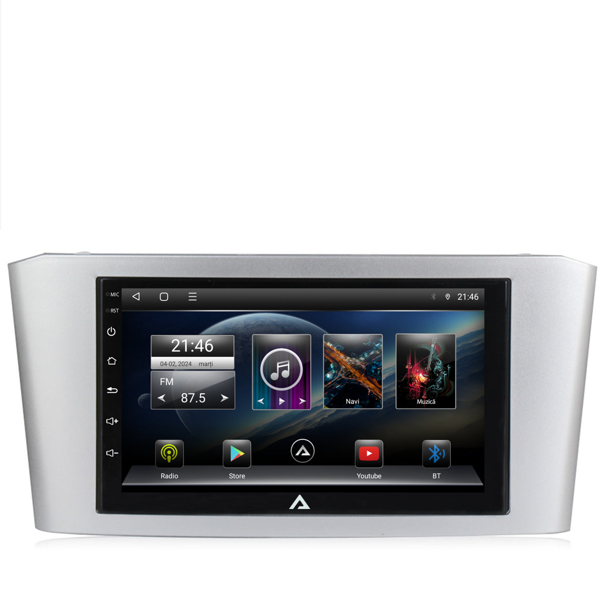 Navigatie Toyota Avensis (2004-2008), Android, P-Octacore / 2GB RAM + 32GB ROM, 7 INCH - AD-BGP1002+AD-BGRTO1252DIN