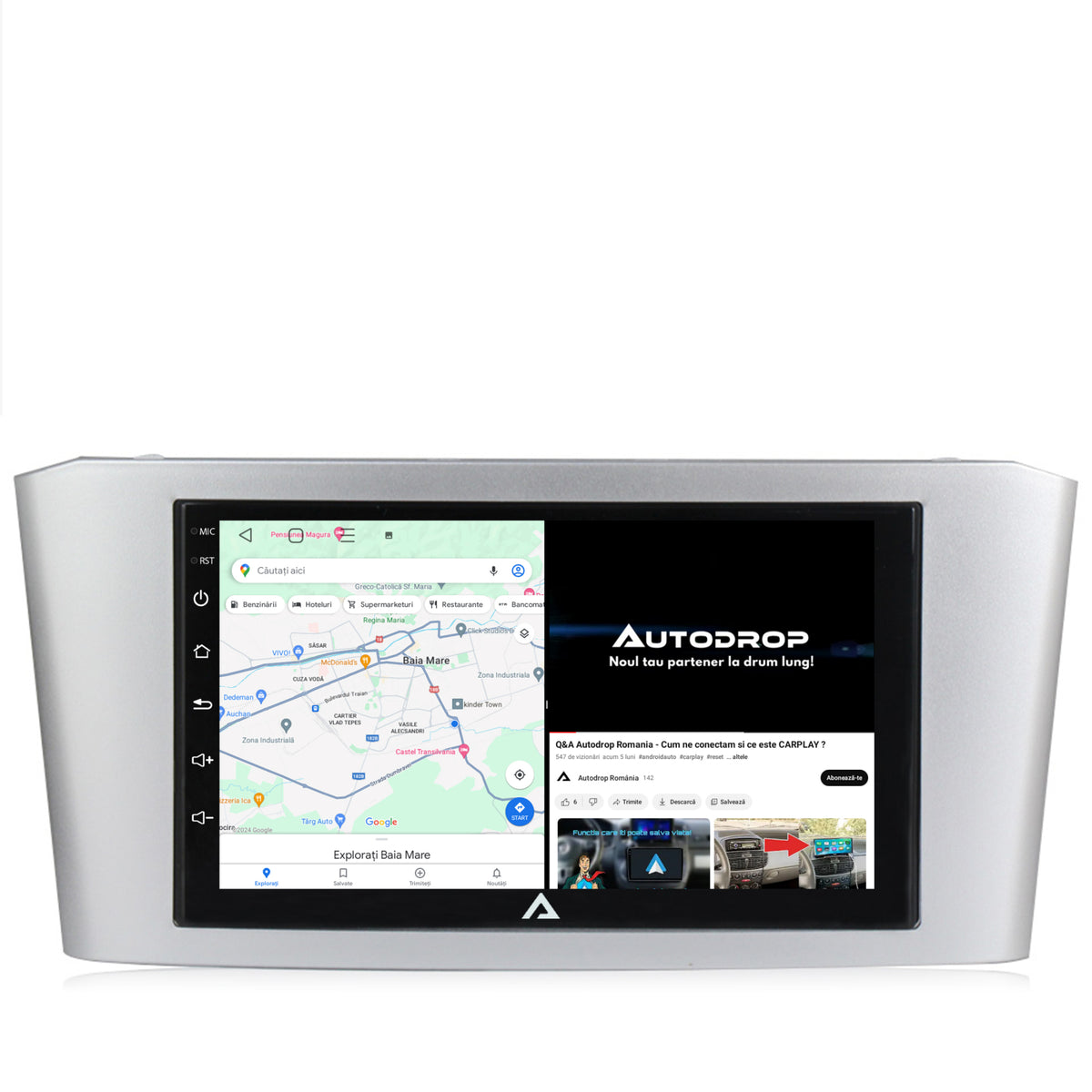 Navigatie Toyota Avensis (2004-2008), Android, P-Octacore / 2GB RAM + 32GB ROM, 7 INCH - AD-BGP1002+AD-BGRTO1252DIN