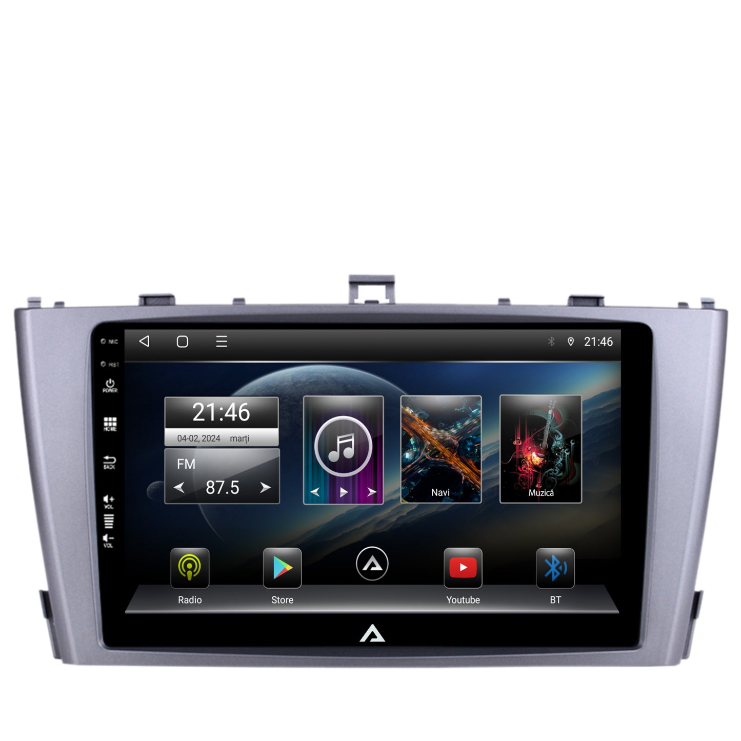 Navigatie Toyota Avensis (2008-2015), Android, E-Octacore / 2GB RAM + 32GB ROM, 9 Inch - AD-BGE9002+AD-BGRKIT093-S