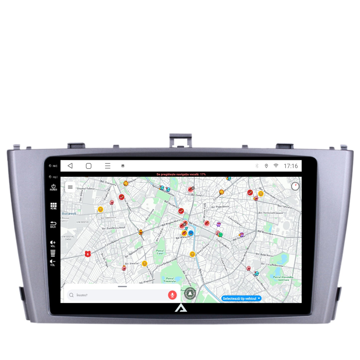Navigatie Toyota Avensis (2008-2015), Android, P-Octacore / 2GB RAM + 32GB ROM, 9 Inch - AD-BGP9002+AD-BGRKIT093-S
