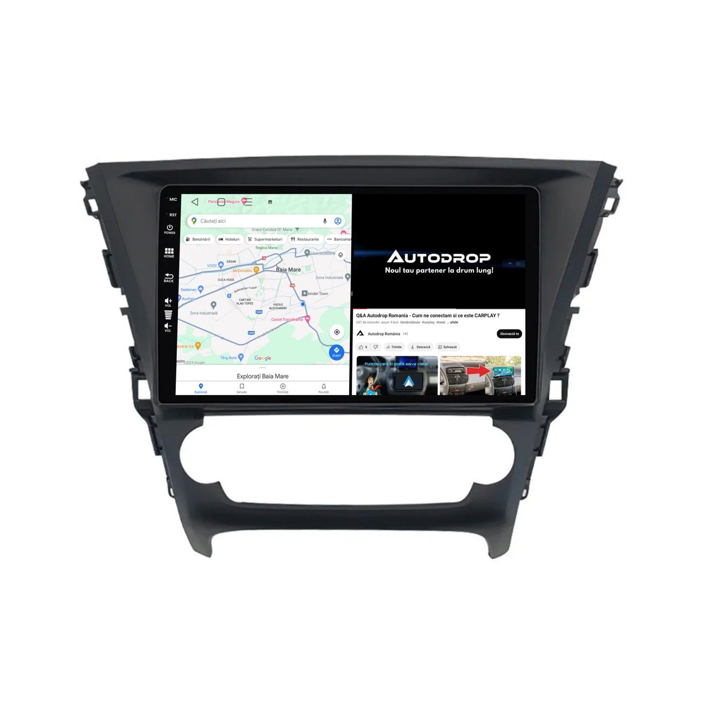 Navigatie Toyota Avensis (2015-2018), Android, P-Octacore / 2GB RAM + 32GB ROM, 10.1 Inch - AD-BGP10002+AD-BGRKIT063