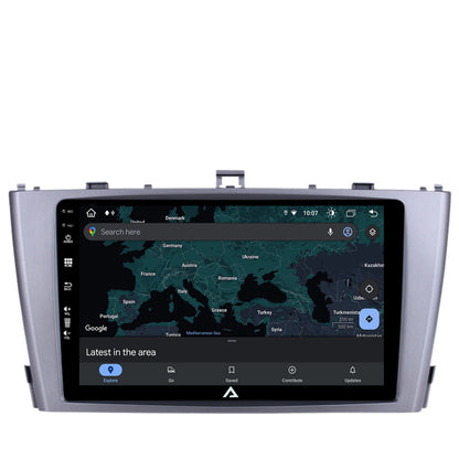Navigatie Toyota Avensis (2008-2015), Android, Z-Octacore / 8GB RAM + 256GB ROM, 9 Inch - AD-BGZ9008+AD-BGRKIT093-S