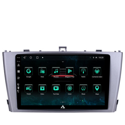 Navigatie Toyota Avensis (2008-2015), Android, A-Octacore / 4GB RAM + 64GB ROM, 9 Inch - AD-BGA9004+AD-BGRKIT093-S