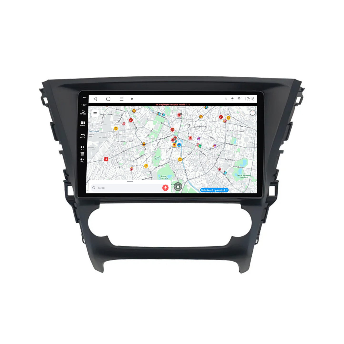 Navigatie Toyota Avensis (2015-2018), Android, A-Octacore / 4GB RAM + 64GB ROM, 10.1 Inch - AD-BGA10004+AD-BGRKIT063
