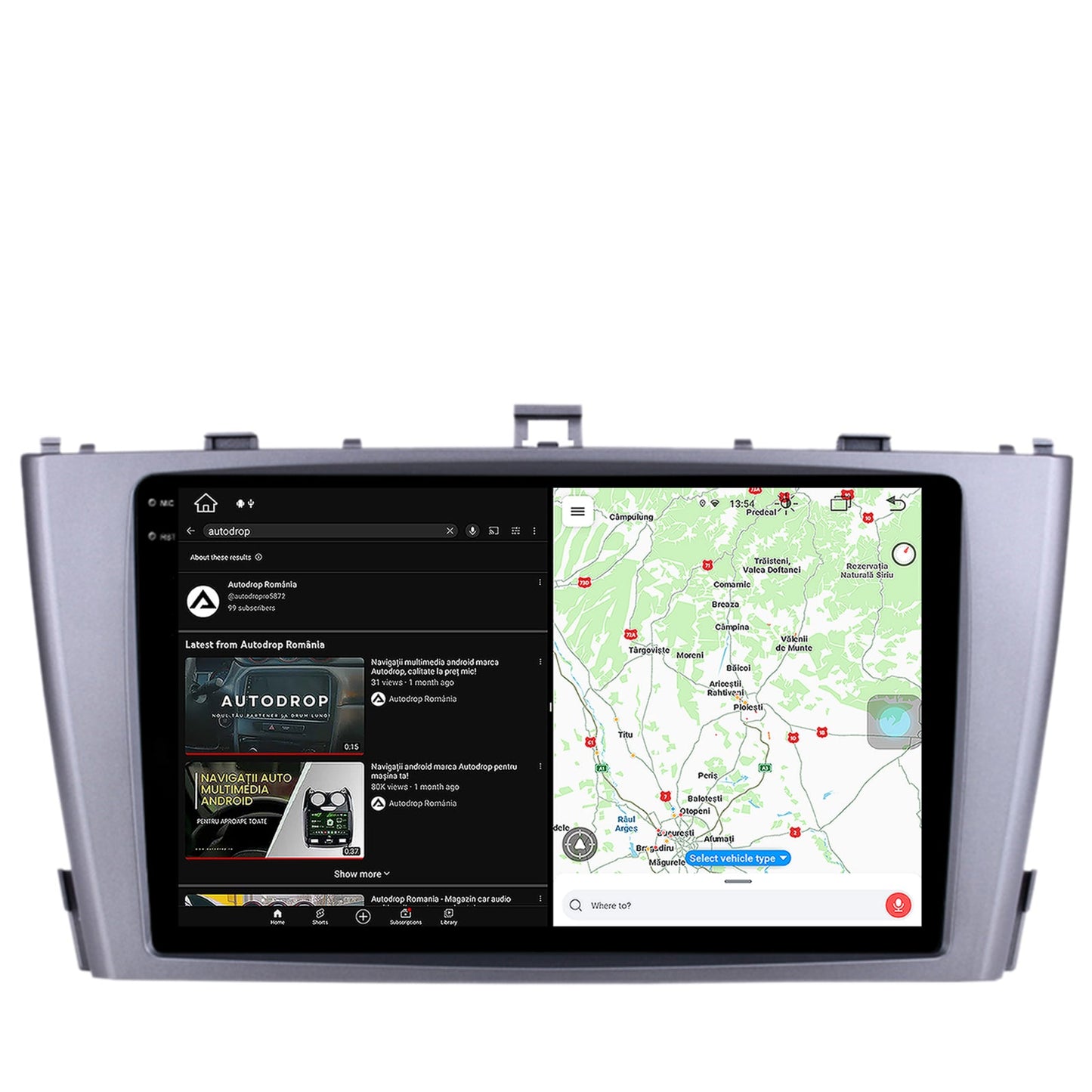 Navigatie Toyota Avensis (2008-2015), Android, X-Octacore / 8GB RAM + 256GB ROM, 9.5 Inch - AD-BGX9008+AD-BGRKIT093-S