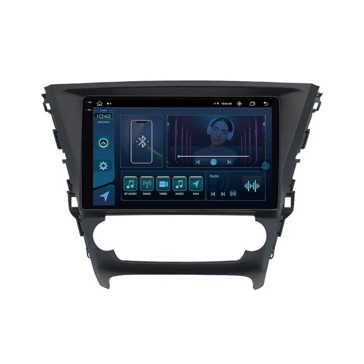 Navigatie Toyota Avensis (2015-2018), Android, X-Octacore / 8GB RAM + 256GB ROM, 10.36 Inch - AD-BGX10008+AD-BGRKIT063