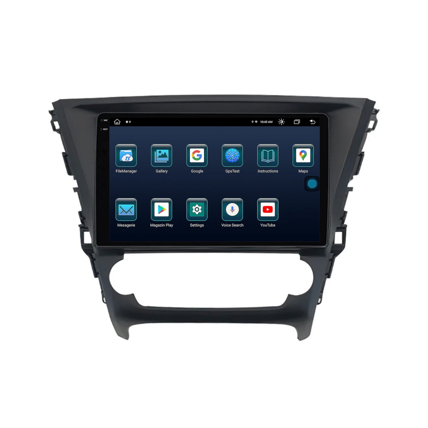 Navigatie Toyota Avensis (2015-2018), Android, X-Octacore / 8GB RAM + 256GB ROM, 10.36 Inch - AD-BGX10008+AD-BGRKIT063