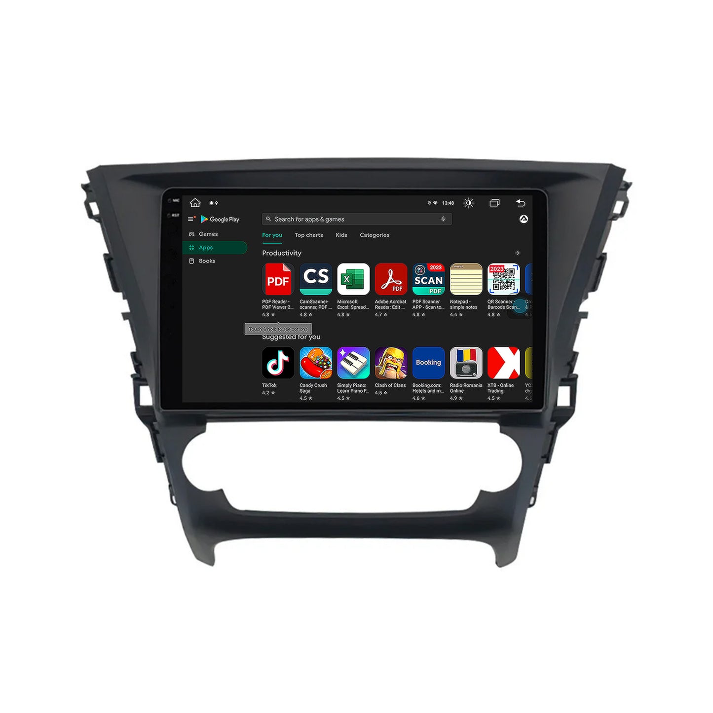 Navigatie Toyota Avensis (2015-2018), Android, X-Octacore / 8GB RAM + 256GB ROM, 10.36 Inch - AD-BGX10008+AD-BGRKIT063
